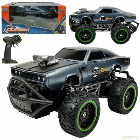 Auto zdalnie sterowane R/C Climber wysokie koła granatowe