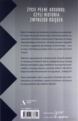 Zniknięty ksiądz. Moja historia - Marcin Adamiec [KSIĄŻKA]