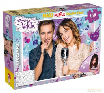 Puzzle dwustronne Maxi Violetta 108 [PUZZLE]