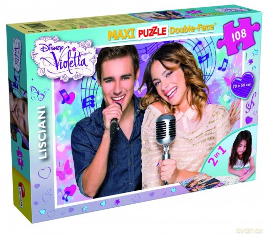 Puzzle dwustronne Maxi Violetta 108 [PUZZLE]