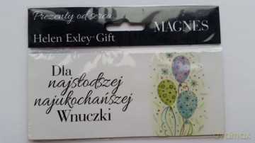 Magnes Dla najsłodszej najukochańszej Wnuczki