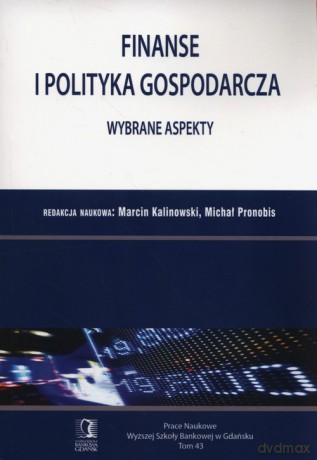 Finanse i polityka gospodarcza [KSIĄŻKA]