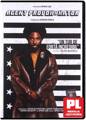 Czarne Bractwo. BlacKkKlansman / Agent Provokkkator [DVD]