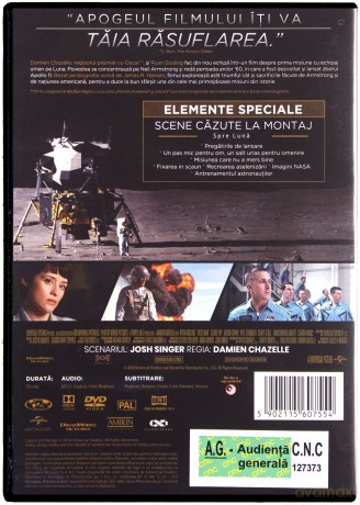 First Man / Primul Om Pe Luna [DVD]