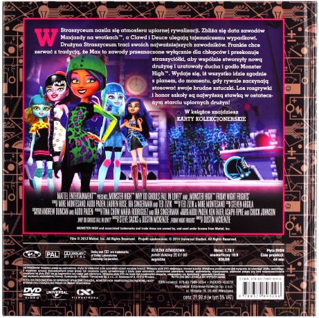 Monster High: Wampigorączka Piątkowej nocy [DVD]