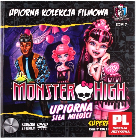Monster High Upiorna Siła Miłości [DVD]