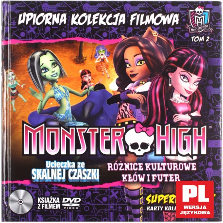 Monster High: Ucieczka ze skalnej czaszki | Różnice kulturowe kłów i futer [DVD]
