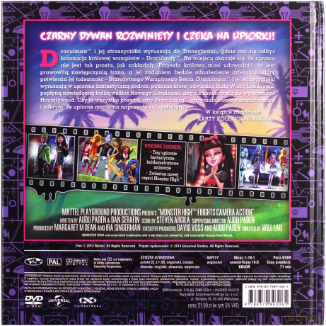 Monster High: Strach, kamera, akcja! [DVD]