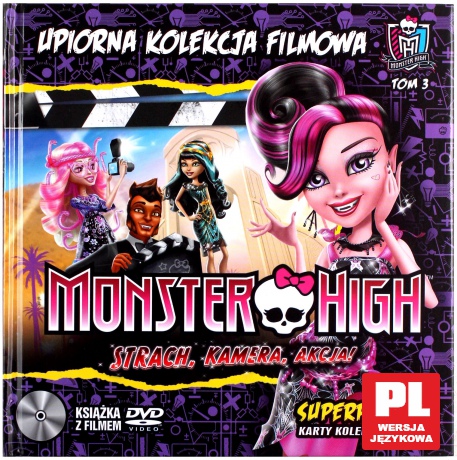 Monster High: Strach, kamera, akcja! [DVD]