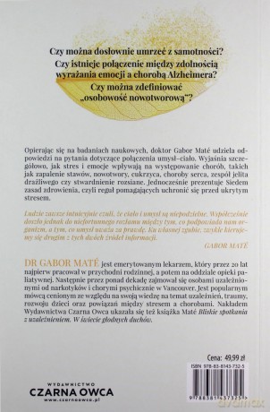 Kiedy ciało mówi nie. Koszty ukrytego stresu - Maté Gabor [KSIĄŻKA]