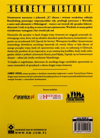 Komandosi Hitlera. Niemieckie siły specjalne - James Lucas [KSIĄŻKA]