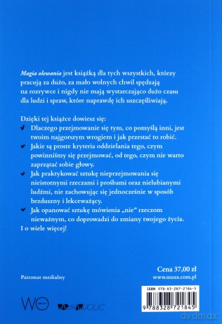 Magia olewania - Sarah Knight [KSIĄŻKA]