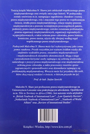 Prawo Międzynarodowe - Malcolm N.Shaw [KSIĄŻKA]