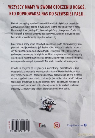 Mam ochotę go udusić! Proste sposoby na trudnych ludzi w pracy - Martin Wehrle [KSIĄŻKA]