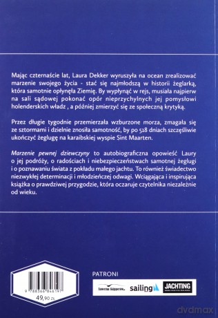 Marzenie pewnej dziewczyny. Samotny rejs dookoła świata - Laura Dekker [KSIĄŻKA]