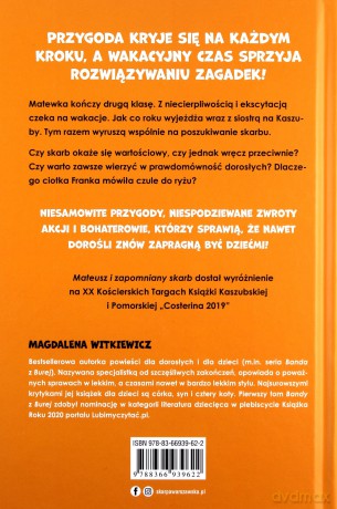 Mateusz i zapomniany skarb - Magdalena Witkiewicz [KSIĄŻKA]