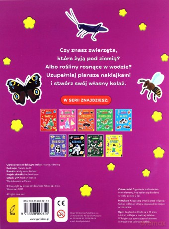Moc naklejek. Przyroda [KSIĄŻKA]