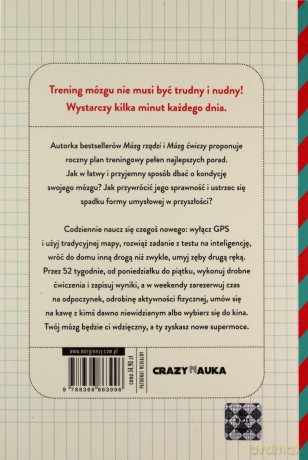 Mózg jak brzytwa. Roczny plan treningowy - Kaja Nordengen [KSIĄŻKA]