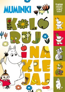 Muminki. Koloruj i naklejaj - Izabela Karpiszuk [KSIĄŻKA]