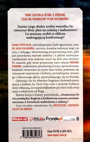 Ostateczna bitwa o rodzinę - ks. Glas Piotr, Jacek Pulikowski [KSIĄŻKA]