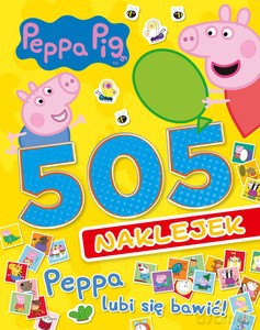 Peppa Pig. 505 naklejek. Peppa lubi się bawić! [KSIĄŻKA]