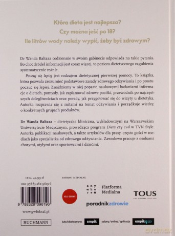 Poczuj się lepiej - Wanda Baltaza [KSIĄŻKA]