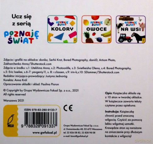 Poznaję świat. Dźwięki [KSIĄŻKA]