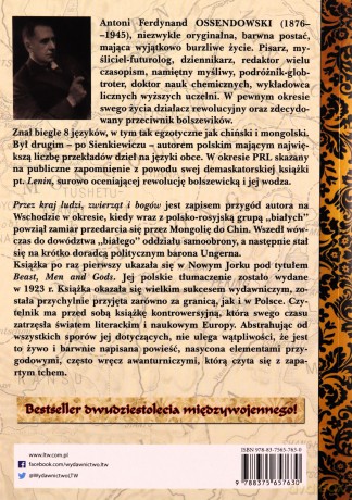 Przez kraj ludzi, zwierząt i bogów - Ferdynand Antoni Ossendowski [KSIĄŻKA]