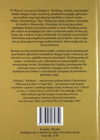 Wizje Zwycięstwa (twarda) - Gerhard L.Weinberg [KSIĄŻKA]