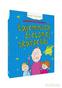 Sami czytamy. Tajemnica zielonej skarpetki - Iwona Czarkowska [KSIĄŻKA]