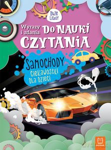 Samochody. Ciekawostki dla dzieci. Wyrazy i zdania do nauki czytania. Duże Litery - Agnieszka Bator [KSIĄŻKA]