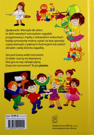 Zgadywanki. Wierszyki dla dzieci - Anna Edyk-Psut [KSIĄŻKA]