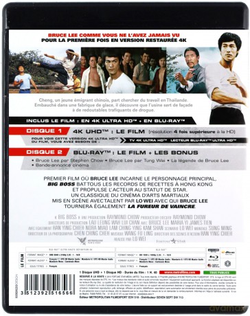 The Big Boss (Wielki szef) [Blu-Ray 4K]+[Blu-Ray]