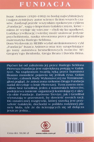 Agent Fundacji. Fundacja (Tom 9) - Isaac Asimov [KSIĄŻKA]