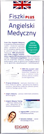 Angielski medyczny. Fiszki PLUS [KSIĄŻKA]