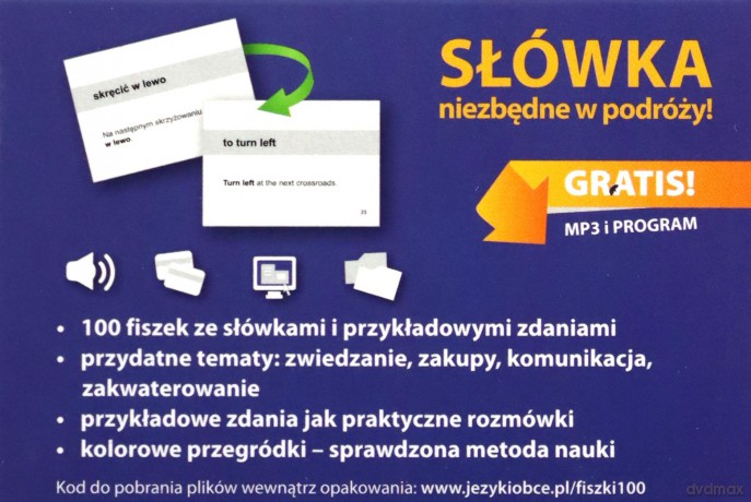Angielski w podróży. 100 Fiszek [KSIĄŻKA]