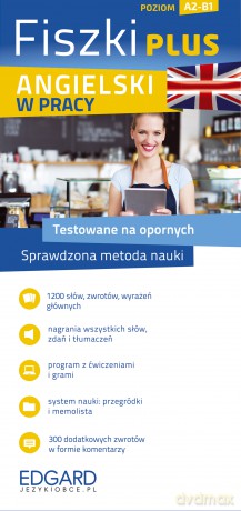Angielski w pracy. Fiszki. Poziom A1-B1 - Sylwia Waśniewska, Agata Bal [KSIĄŻKA]