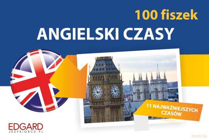 Angielski. 100 Fiszek Czasy [KSIĄŻKA]