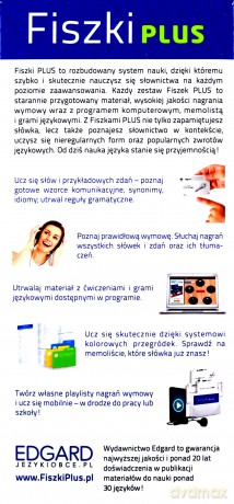 Angielski. Fiszki PLUS dla początkujących 1. Poziom A0-A1 [KSIĄŻKA]