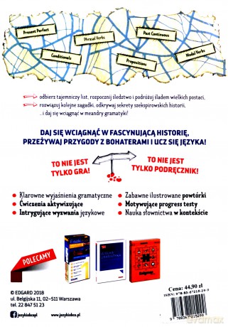 Angielski. GRAmatyka. Trop Szekspira. Poziom A2-B1 - Greg Gajek, Magda Jachimiak [KSIĄŻKA]