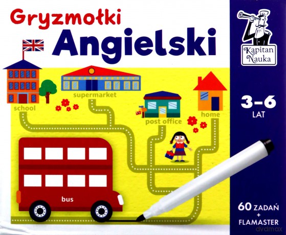 Angielski. Gryzmołki. Kapitan Nauka - Dorota Kondrat [KSIĄŻKA]