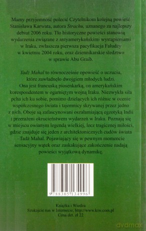 Tadż Mahal - Stanisław Karwat [KSIĄŻKA]