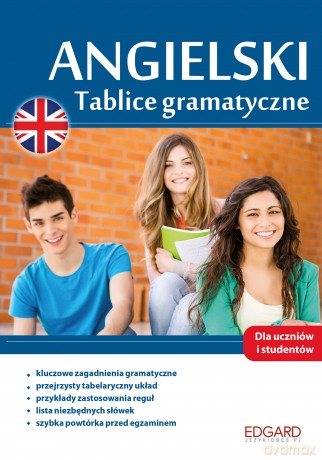 Angielski. Tablice gramatyczne - Marcin Frankiewicz [KSIĄŻKA]