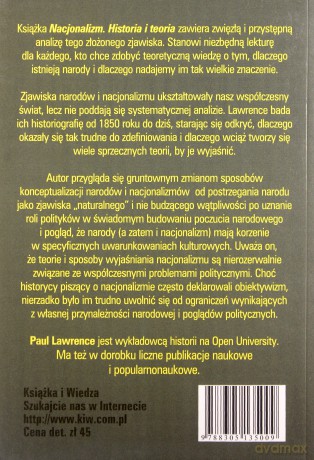 Nacjonalizm Historia I Teoria - Paul Lawrence [KSIĄŻKA]