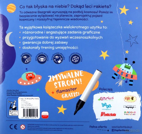 Bazgraki w kosmosie. Kapitan Nauka [KSIĄŻKA]