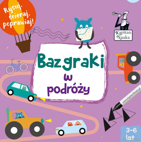 Bazgraki w podróży. Kapitan Nauka [KSIĄŻKA]