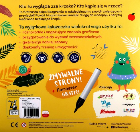 Bazgraki wśród zwierząt. Kapitan Nauka [KSIĄŻKA]