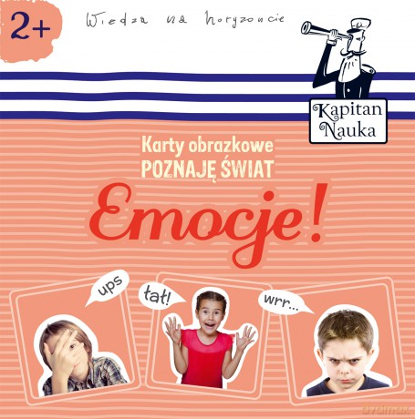 Emocje! Karty obrazkowe. Poznaję świat [KSIĄŻKA]