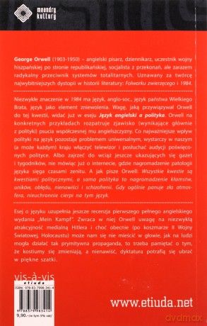 Język angielski a polityka - George Orwell [KSIĄŻKA]