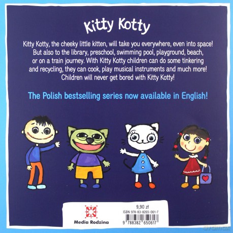 Kitty Kotty cannot sleep - Anita Głowińska [KSIĄŻKA]